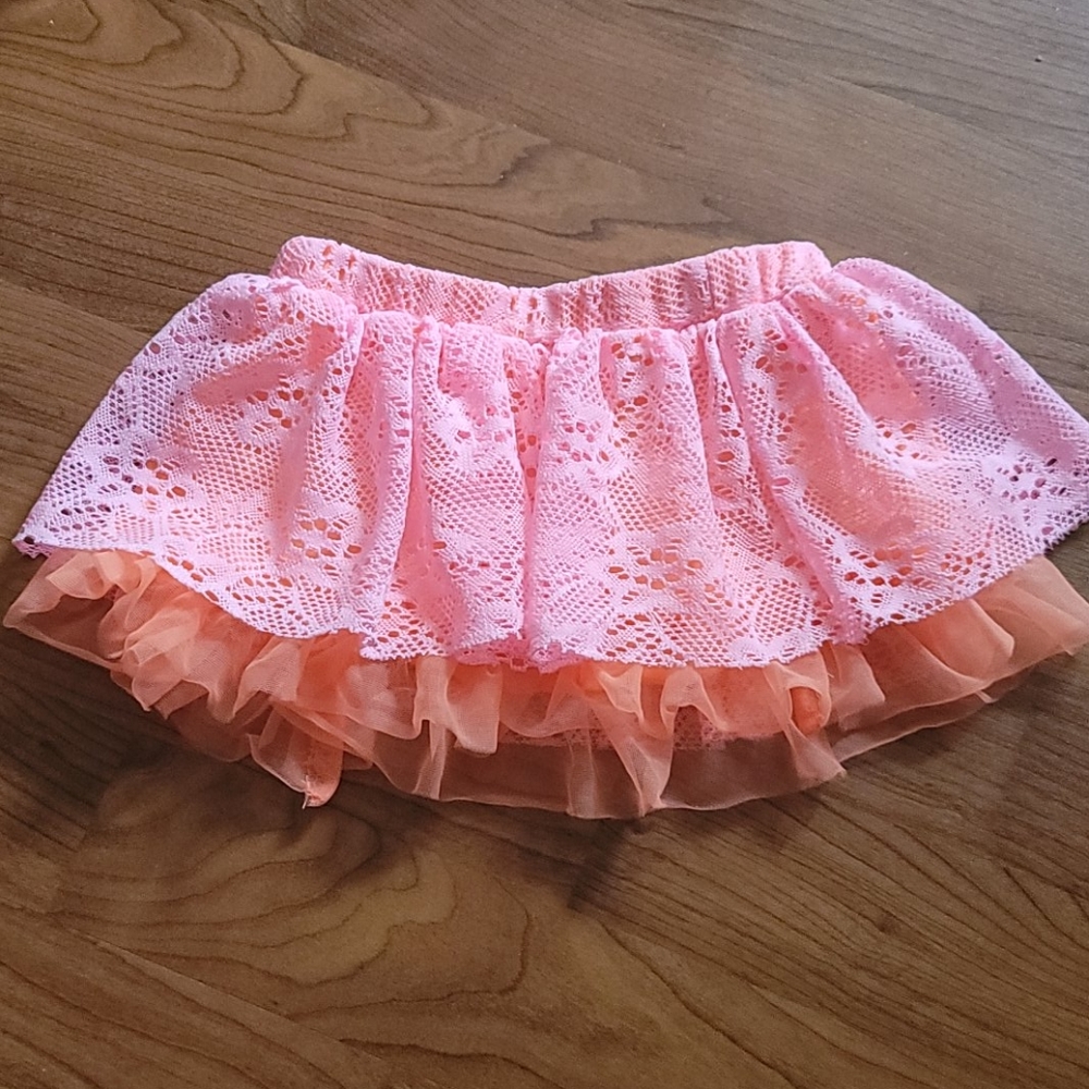 9 month orange/pink tutu